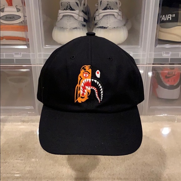 bape shark panel cap